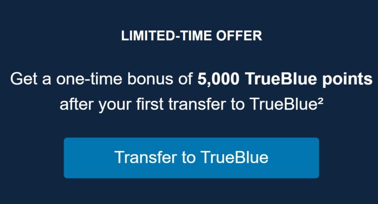 Transfer From Capital One To JetBlue & Get 5,000 Bonus Points
