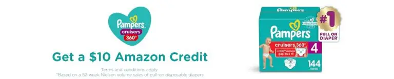 Free Pampers Diapers From Amazon After Credit