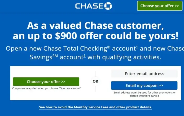 Earn Up to $900 with Chase: Limited-Time Checking & Savings Bonus!