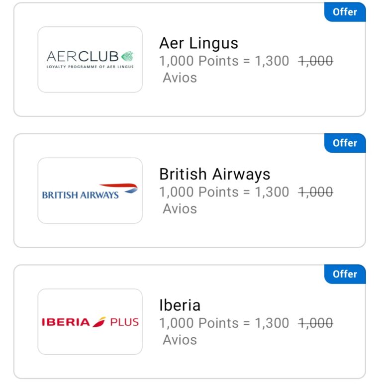 🚨 Amex Membership Rewards 30% Transfer Bonus to Avios – Limited Time Offer! 🚨