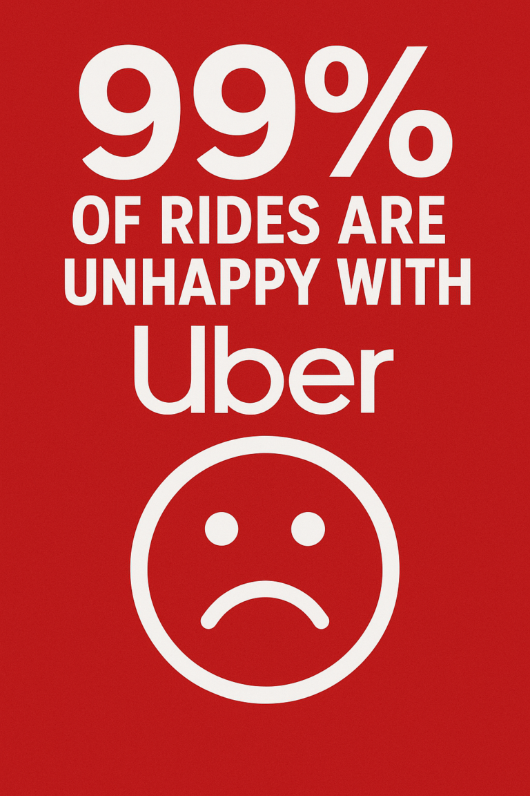 99% of Uber Riders Are Unhappy — Here’s Why Travelers Should Care