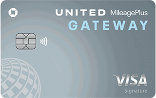 United MileagePlus Gateway Visa card