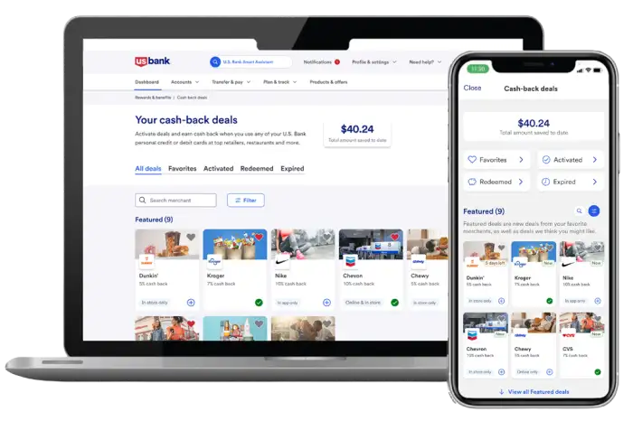 US Bank Double Cash Back Promotion: Card-Linked Offers and Shopping Portal Rewards Are Both Doubled Through Friday